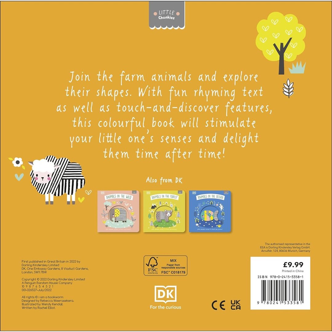 Книга Little Chunkies Animals on the Farm купить,NaN
