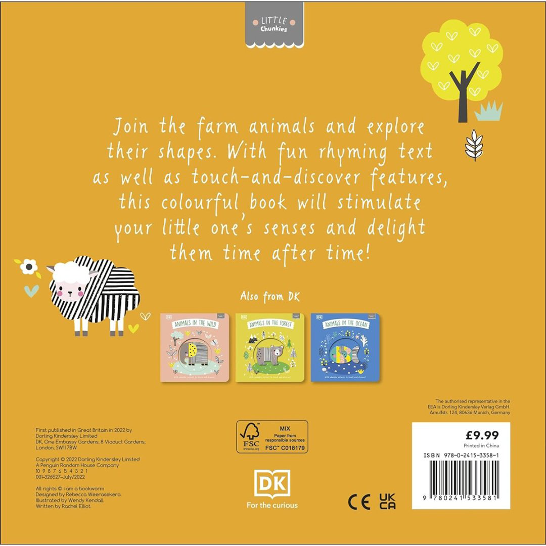Книга Little Chunkies Animals on the Farm купить,NaN