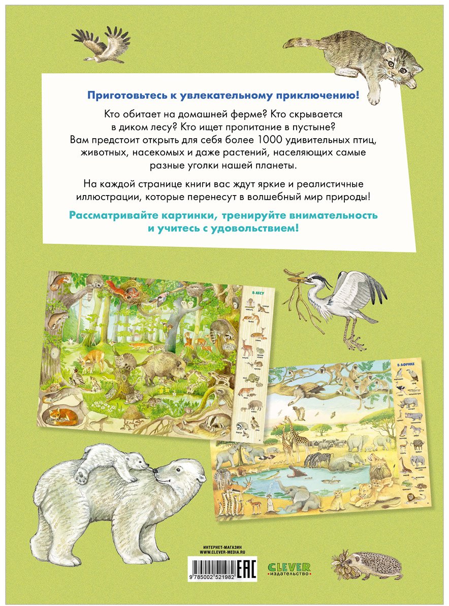 Найди и покажи. 1000 животных купить,NaN