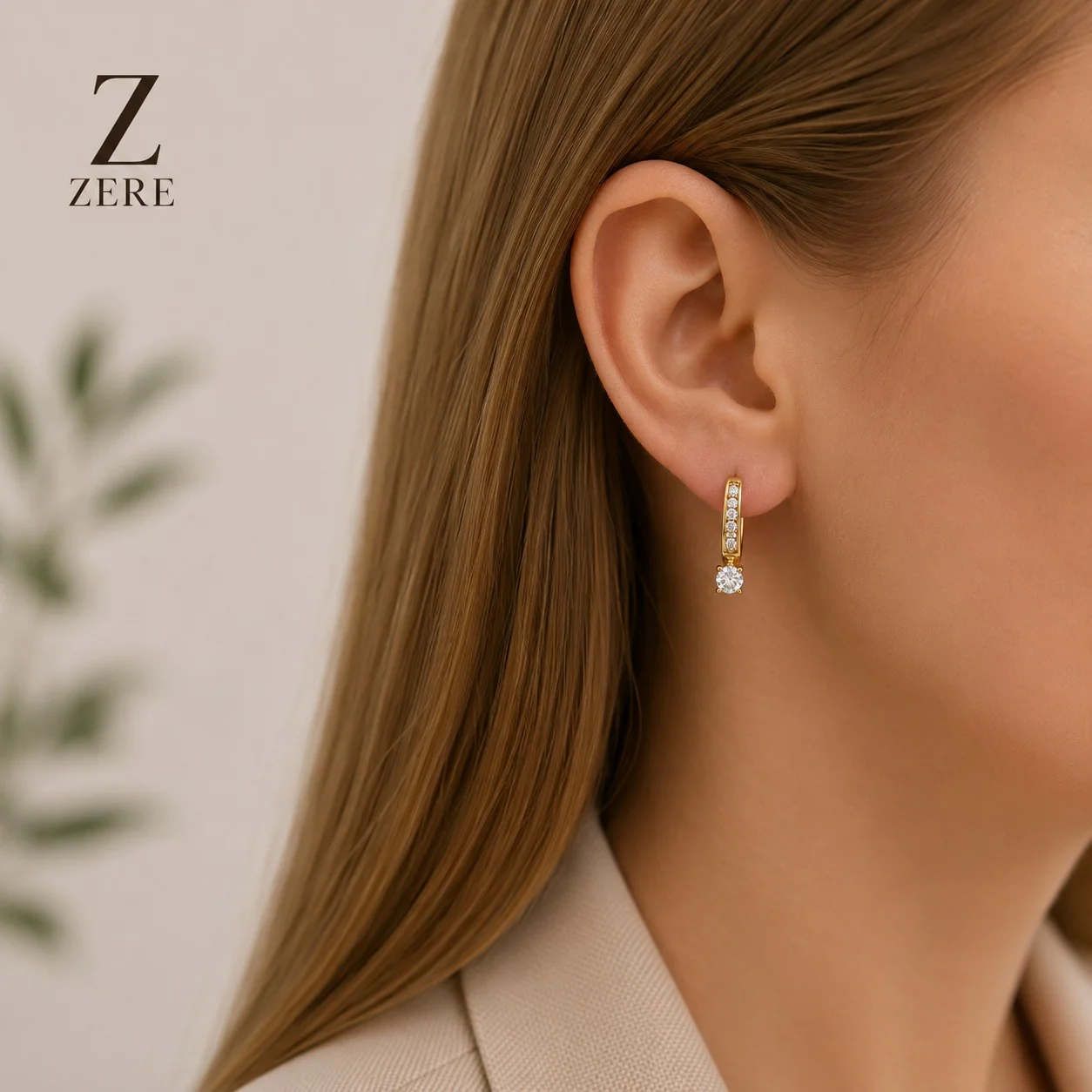 Серьги Zere ZR260509 красное золото 2.5гр - ForteMarket Серьги Zere ZR260509 красное золото 2.5гр купить,205500