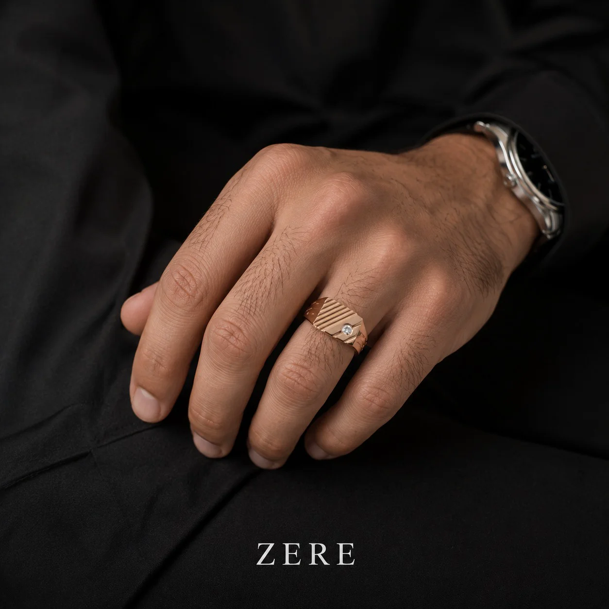 Печатка Zere ZR260523 красное золото 20р 4,98гр 
