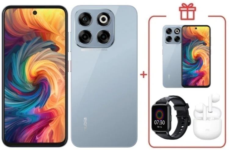 Смартфон ZTE Nubia V70 8/256GB серый + подарок  купить,NaN