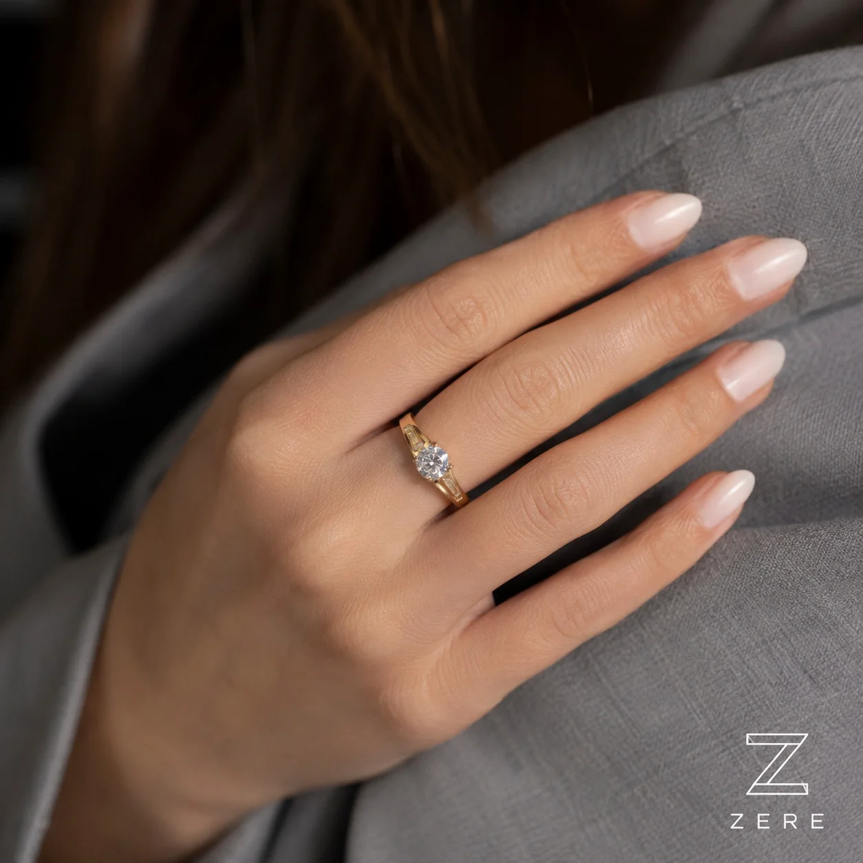 Кольцо Zere ZR260528 красное золото 16.5р 1.78гр  купить,148750