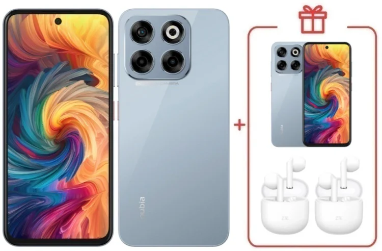 Смартфон ZTE Nubia V70 8/256GB серый + подарок  купить,NaN