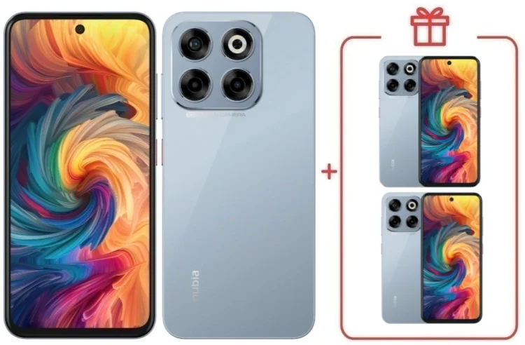 Смартфон ZTE Nubia V70 8/256GB серый + подарок  купить,NaN