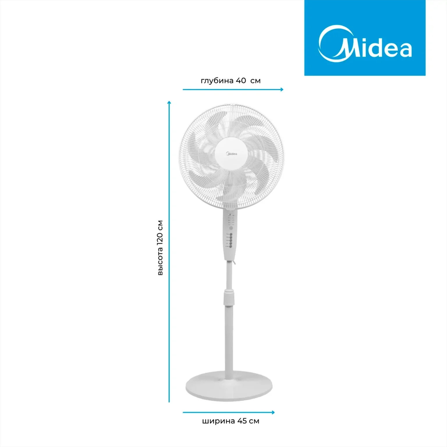 Вентилятор Midea FS40-24ER(W) White