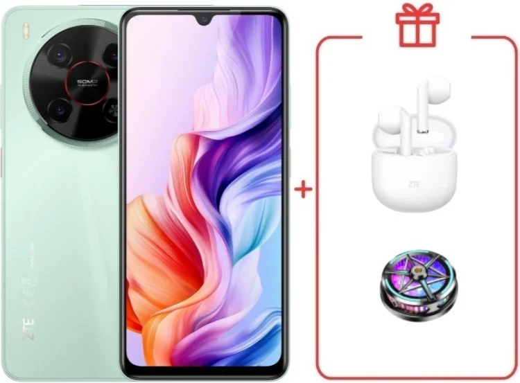Смартфон ZTE Nubia V70 Max 6/128GB зеленый + подарок  купить,NaN