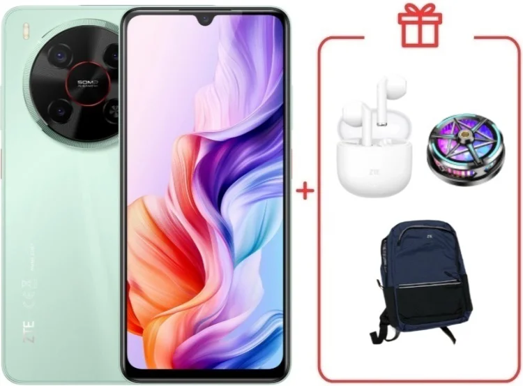 Смартфон ZTE Nubia V70 Max 6/128GB зеленый + подарок  купить,NaN