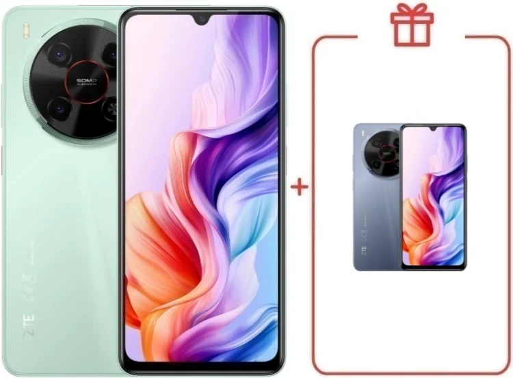 Смартфон ZTE Nubia V70 Max 6/128GB зеленый + подарок 