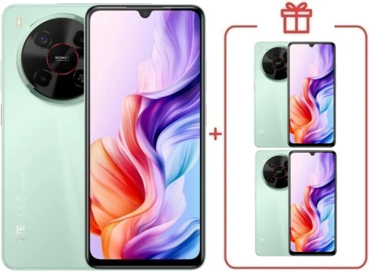 Смартфон ZTE Nubia V70 Max 6/128GB зеленый + подарок  купить,NaN