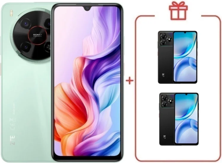 Смартфон ZTE Nubia V70 Max 6/128GB зеленый + подарок  купить,NaN
