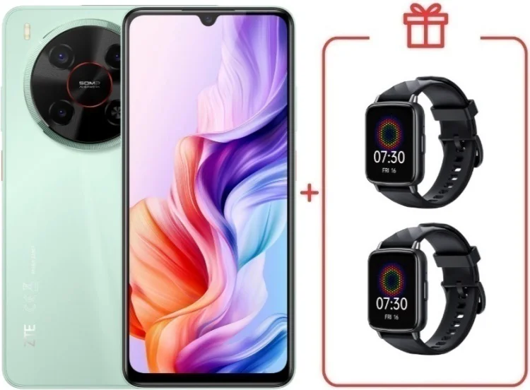Смартфон ZTE Nubia V70 Max 6/128GB зеленый + подарок  купить,NaN