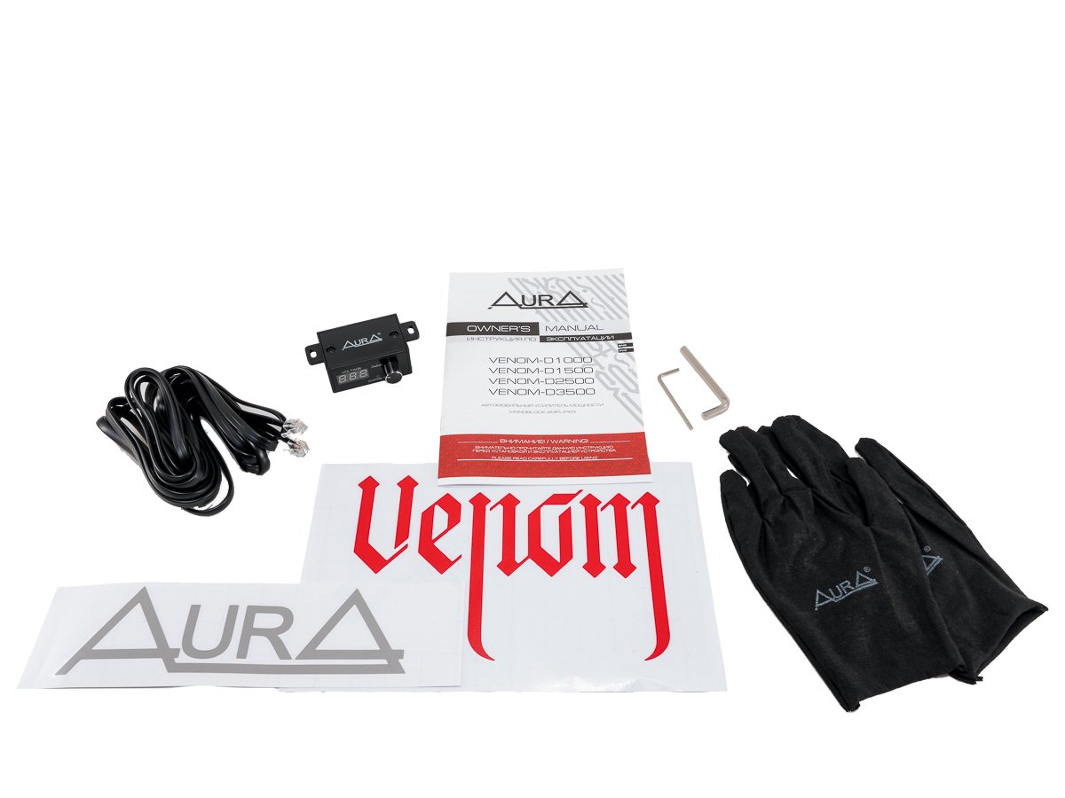 Автомобильный усилитель Aura Venom-D1500 купить,NaN