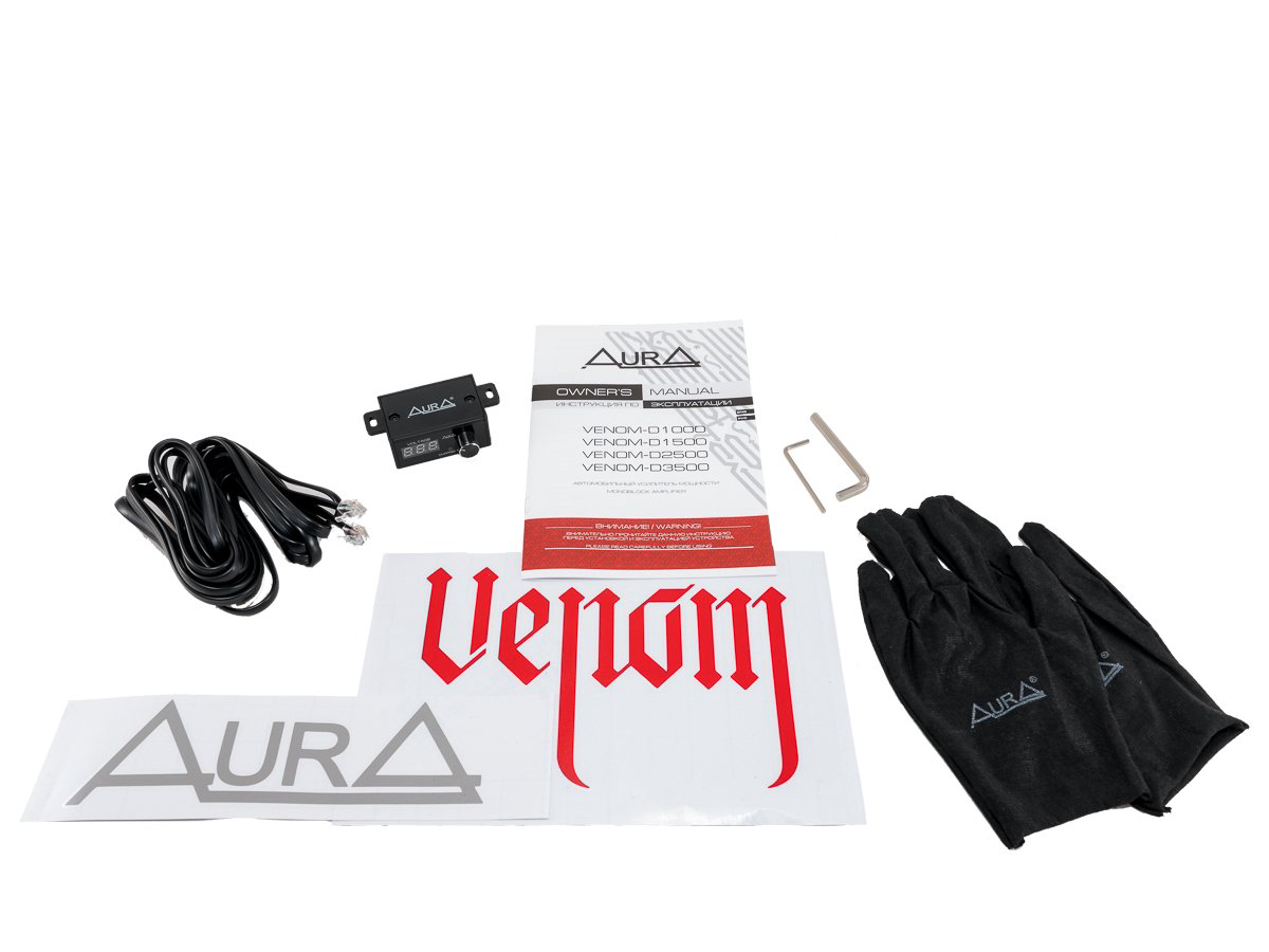 Автомобильный усилитель Aura Venom-D1500 купить,NaN