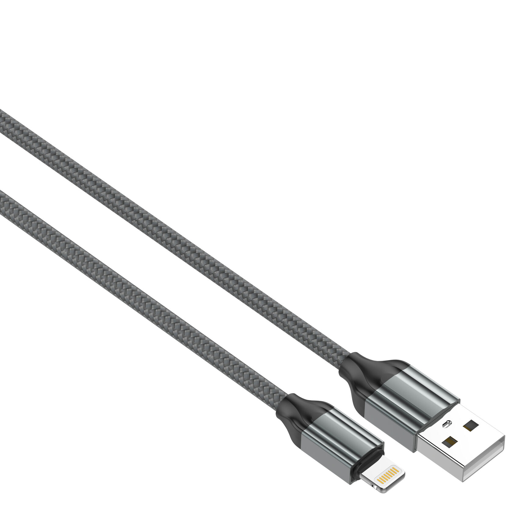 Кабель интерфейсный LDNIO LS431 2.4A Lightning 1м серый купить,NaN