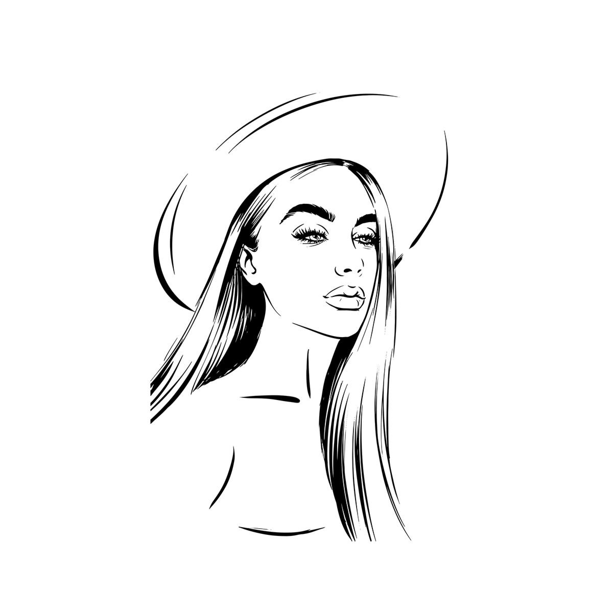 Рисование Флай У. Fashion-иллюстрация купить,NaN