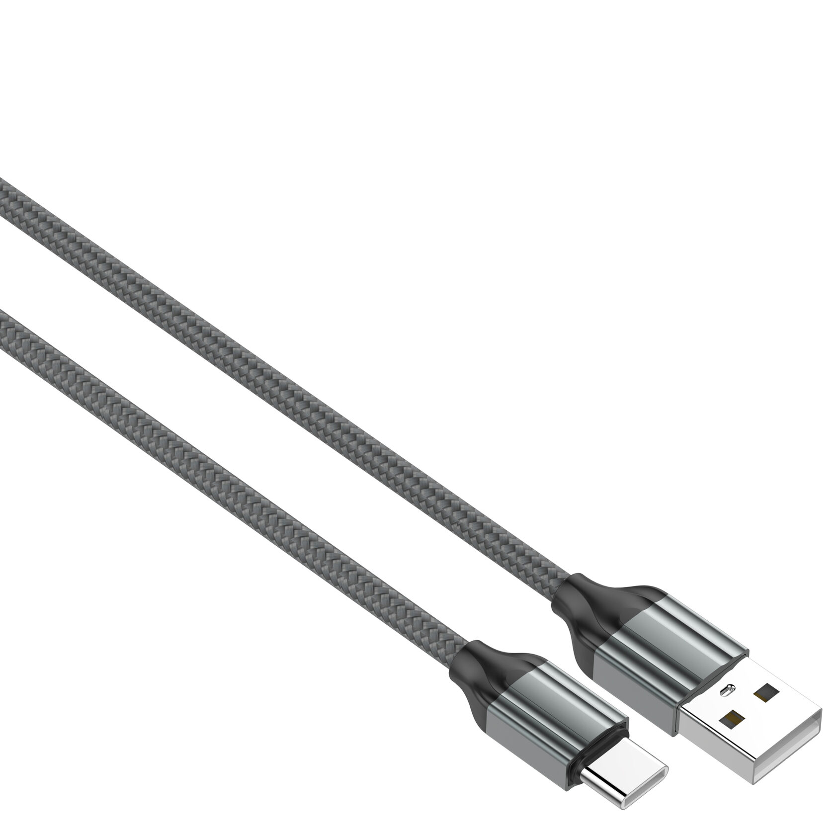 Кабель интерфейсный LDNIO LS431 2.4A Type-C 1м серый купить,NaN