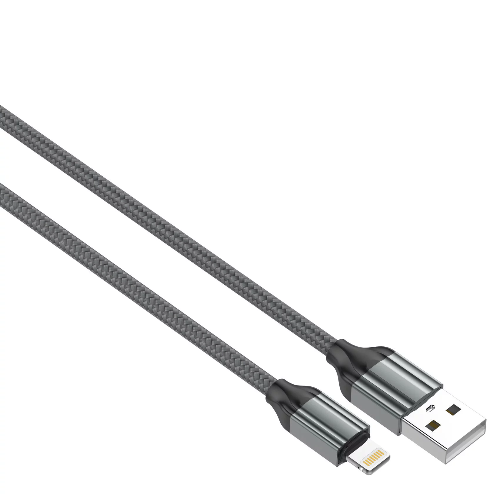 Кабель интерфейсный LDNIO LS432 2.4A Lightning 2м серый купить,NaN