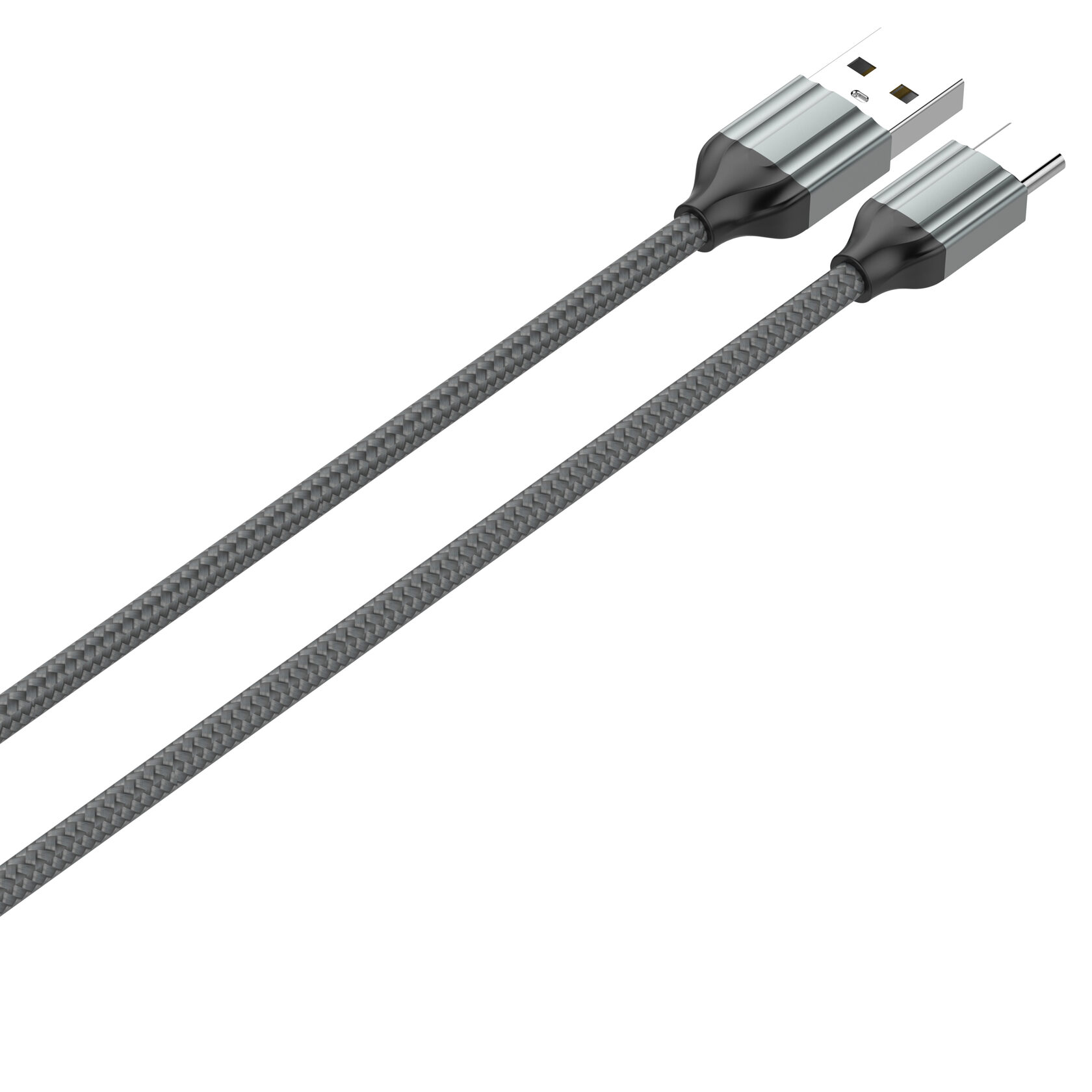 Кабель интерфейсный LDNIO LS431 2.4A Type-C 1м серый купить,NaN