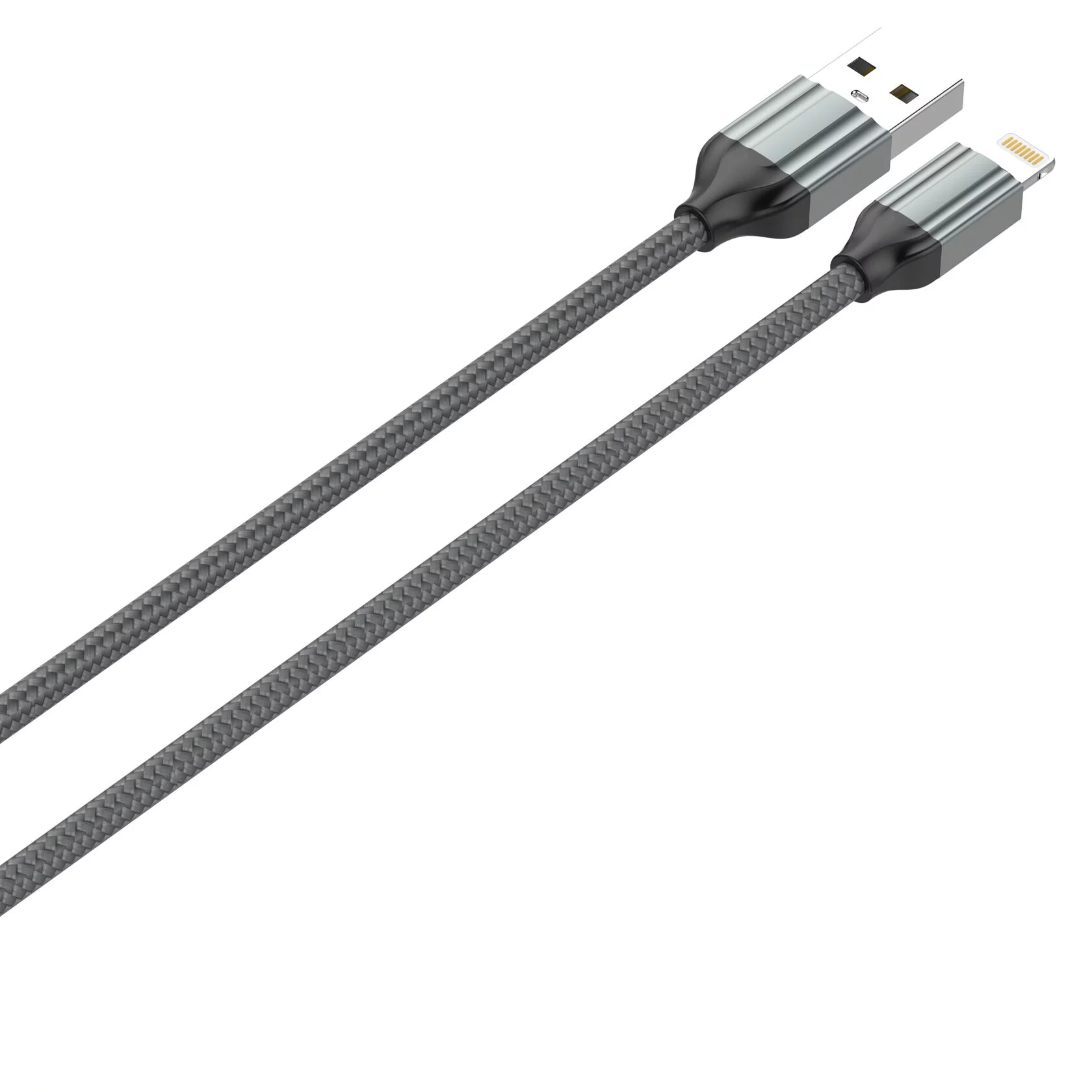 Кабель интерфейсный LDNIO LS432 2.4A Lightning 2м серый купить,NaN
