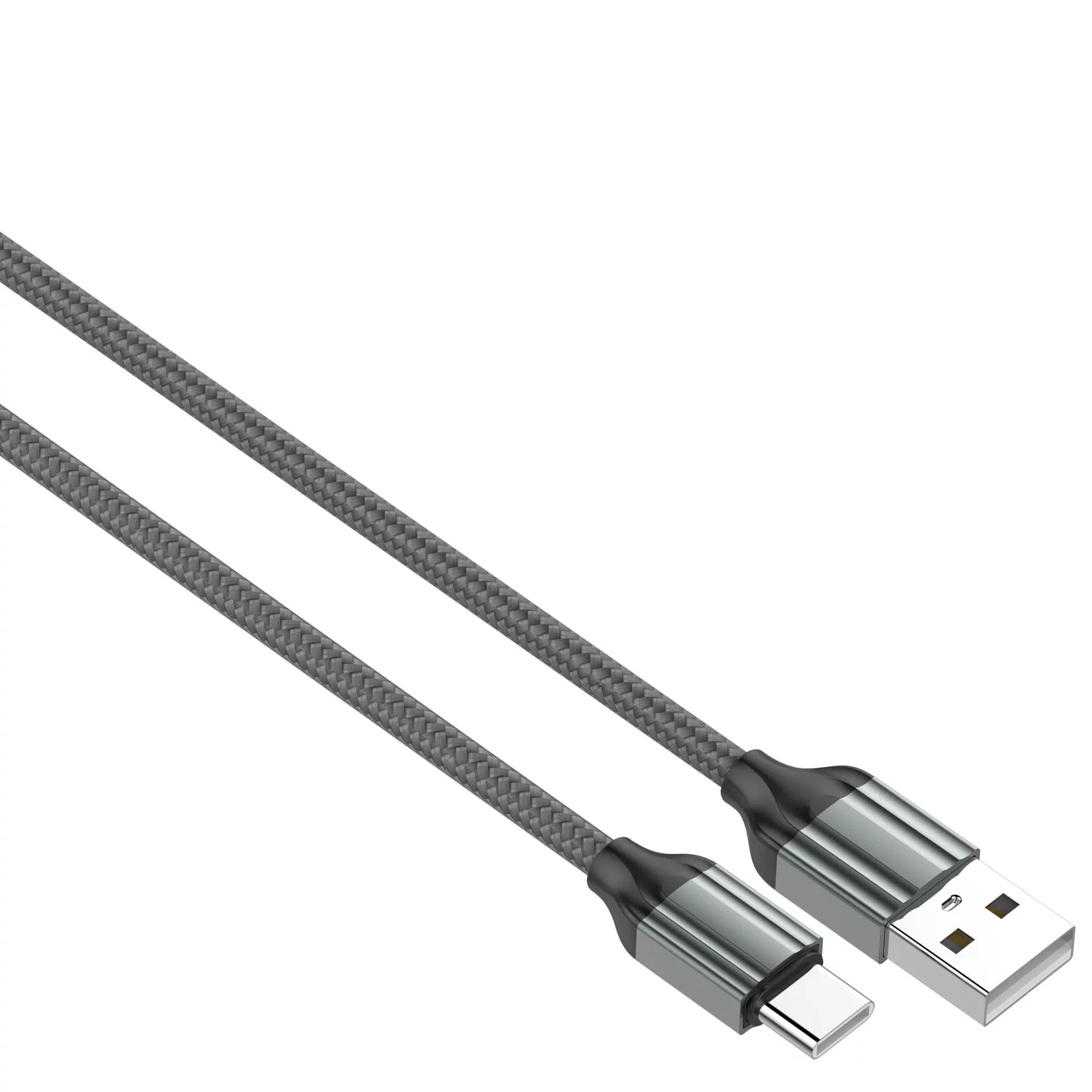 Кабель интерфейсный LDNIO LS432 2.4A Type-C 2м серый купить,NaN