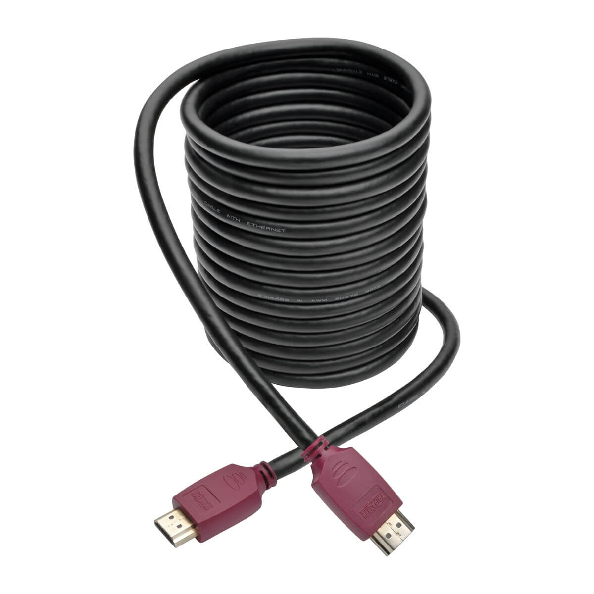 Кабель TrippLite P569-015-CERT HDMI-HDMI 4.57м черный купить,NaN