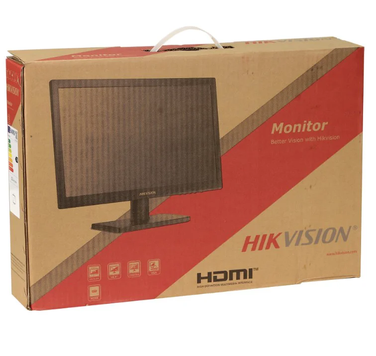 Монитор Hikvision DS-D5019QE-B 18.5" чёрный купить,NaN