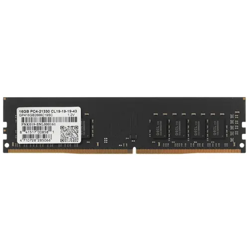 Оперативная память GeIL Pristine GP416GB2666C19SC 1x16Gb