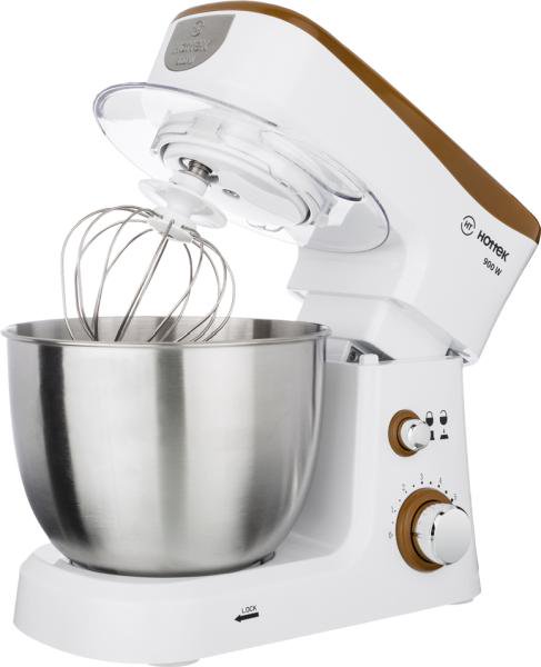 Кухонный комбайн Hottek HT-977-001 бело-коричневый купить,NaN