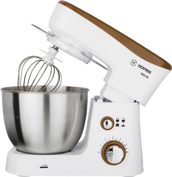 Кухонный комбайн Hottek HT-977-001 бело-коричневый купить,NaN
