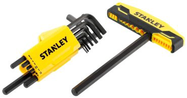 Шестигранный ключ STANLEY Г-образный 9 шт, 0-89-904 купить,NaN