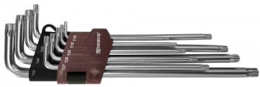 Шестигранный ключ Thorvik Г-образный 9 шт, TTKL9S