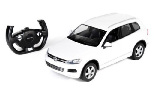 Радиоуправляемая машина Rastar Volkswagen 1:14 Touareg 49300W белая