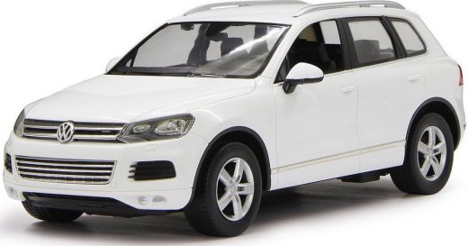 Радиоуправляемая машина Rastar Volkswagen 1:14 Touareg 49300W белая