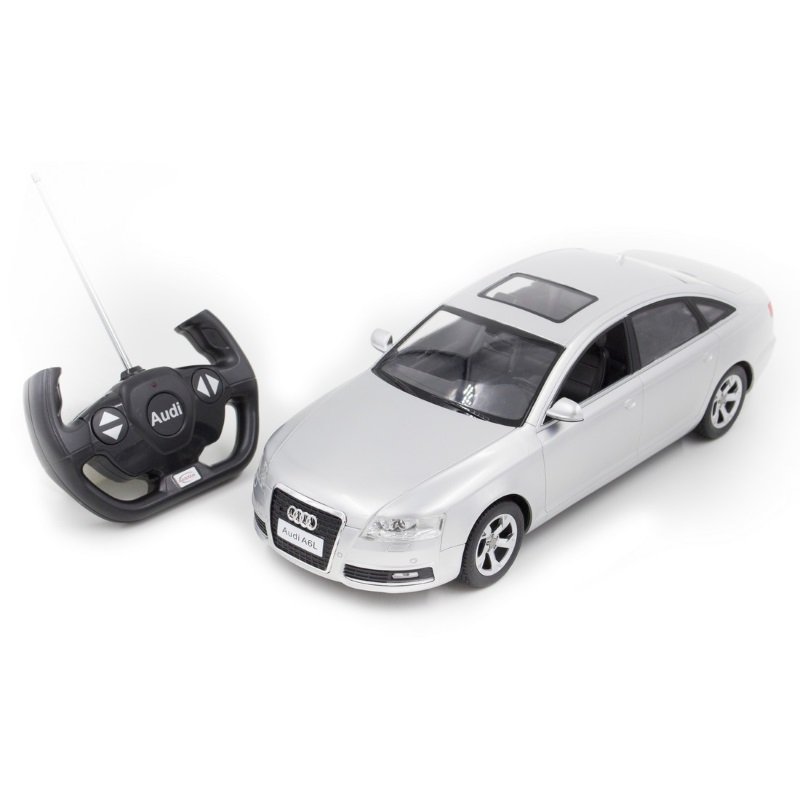 Радиоуправляемая машина Rastar 1:14 Audi A6L 42100S серебристая