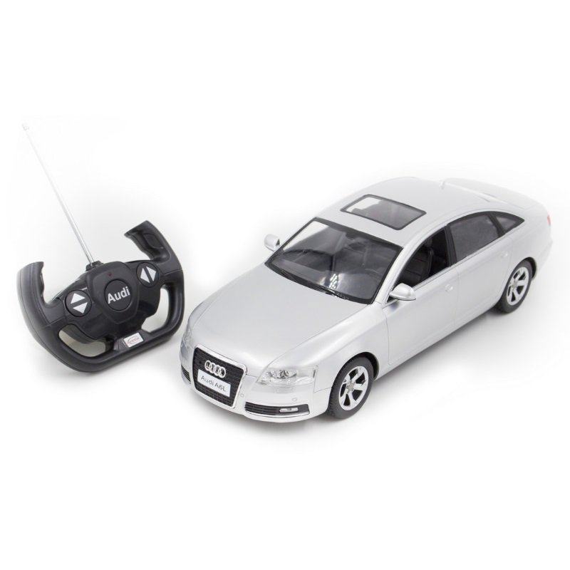 Радиоуправляемая машина Rastar 1:14 Audi A6L 42100S серебристая
