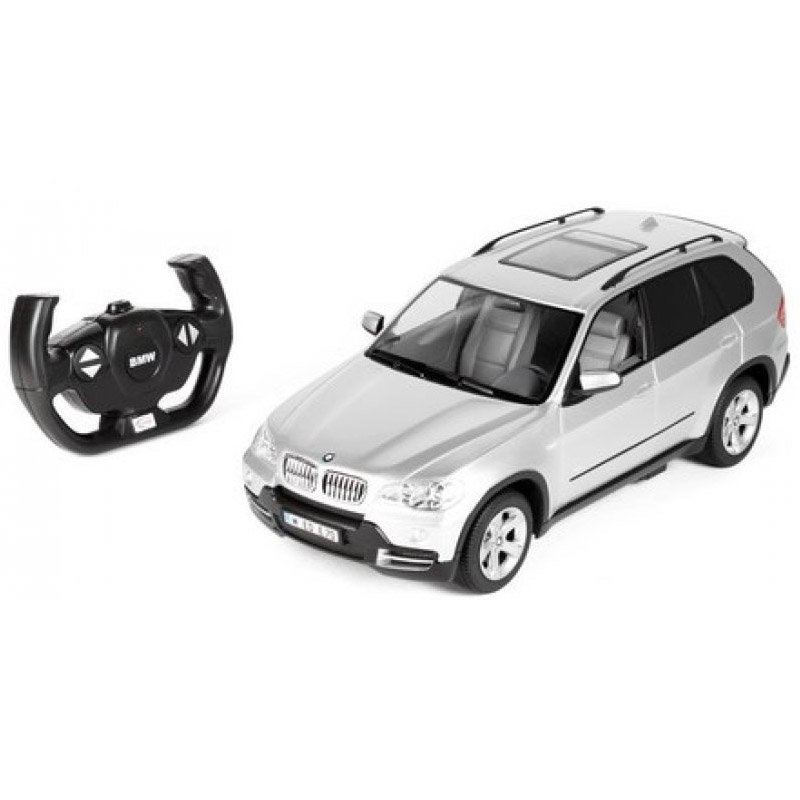 Радиоуправляемая машина Rastar 1:14 BMW X5 23200S серебристая купить,NaN