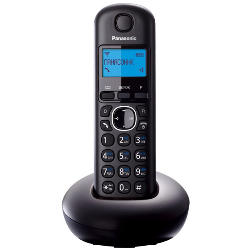  Радиотелефон Panasonic KX-TGB210RUB черный купить,NaN