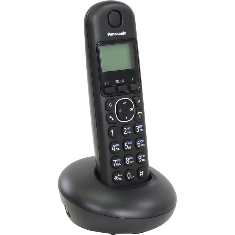  Радиотелефон Panasonic KX-TGB210RUB черный купить,NaN