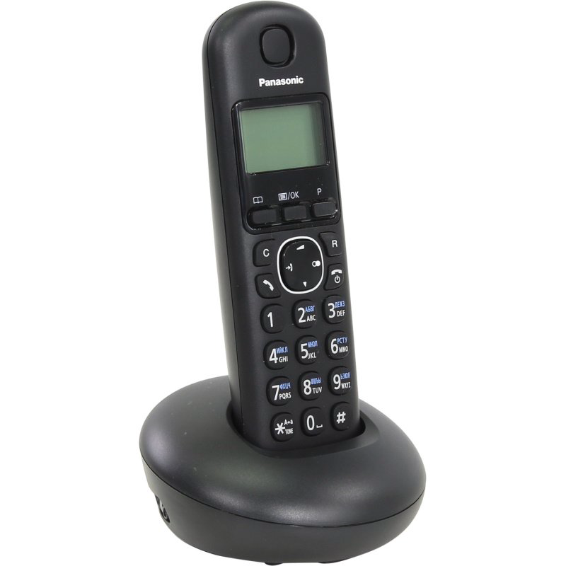  Радиотелефон Panasonic KX-TGB210RUB черный купить,NaN