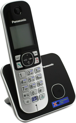 Радиотелефон Panasonic KX-TG6811RUB черный