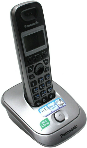 Радиотелефон Panasonic KX-TG2511RUM серый