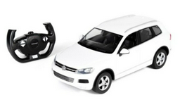 Радиоуправляемая машина Rastar Volkswagen 1:14 Touareg 49300W белая