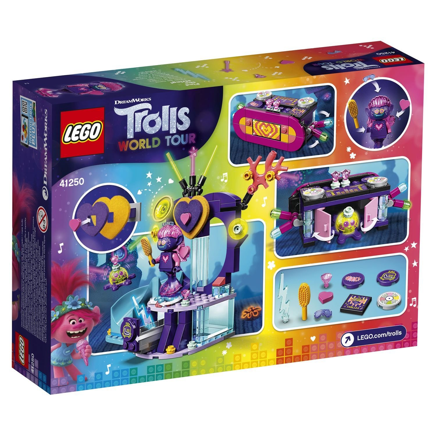 Конструктор Lego Trolls Вечеринка на Техно-рифе 41250 купить,NaN
