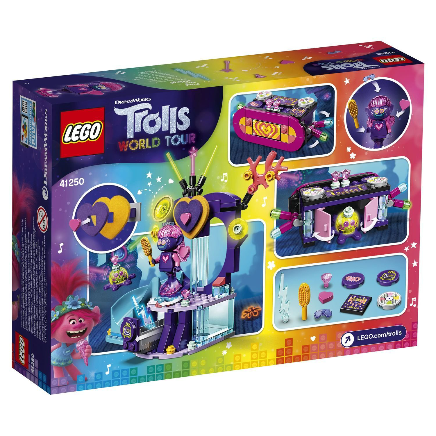 Конструктор Lego Trolls Вечеринка на Техно-рифе 41250 купить,NaN