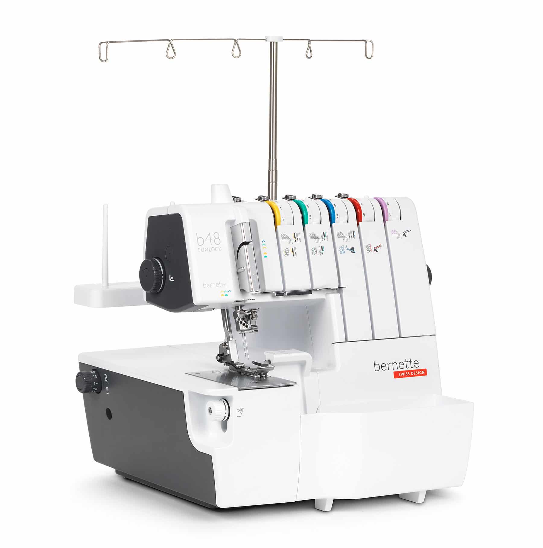 Коверлок Bernette Funlock B48 белый купить,0