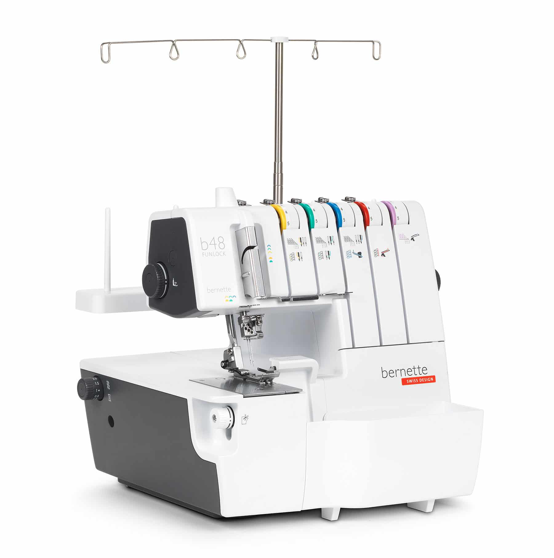 Коверлок Bernette Funlock B48 белый купить,NaN