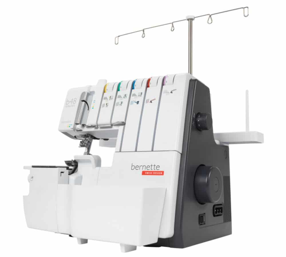 Коверлок Bernette Funlock B48 белый купить,0