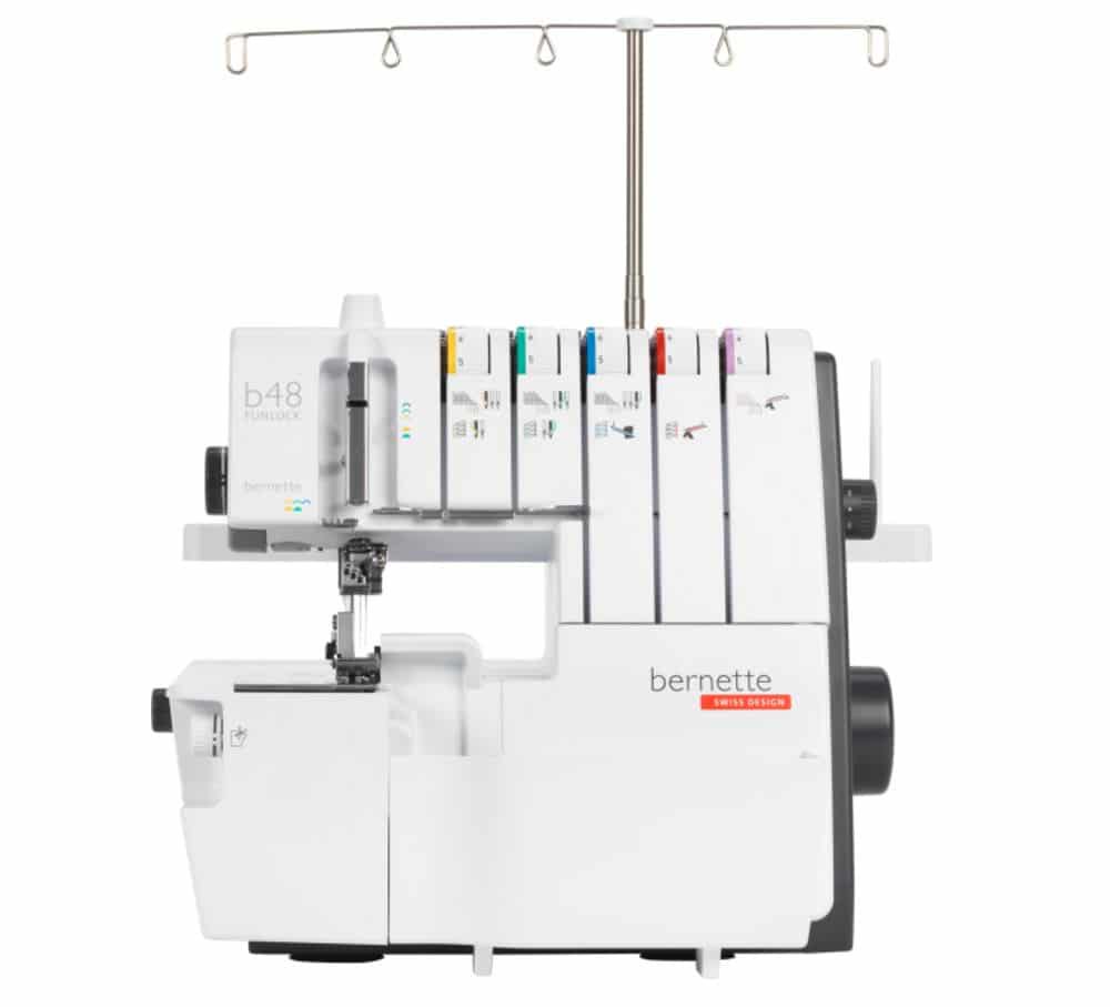 Коверлок Bernette Funlock B48 белый купить,0