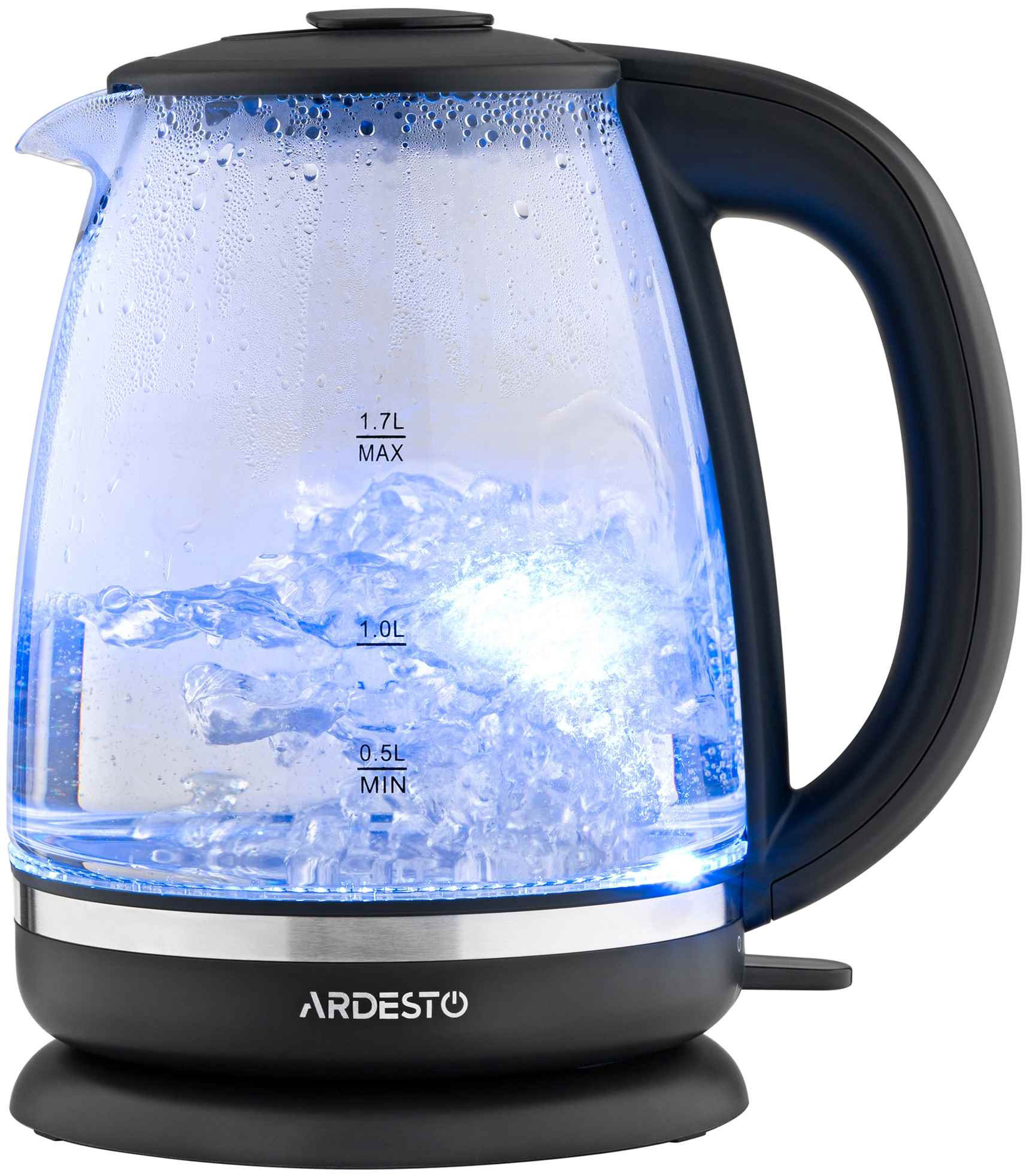 Электрочайник Ardesto EKL-F100 1.7 л черный купить,NaN